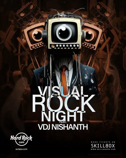 Visual Rock Night Ft. VDJ Nishanth || Hitech 1