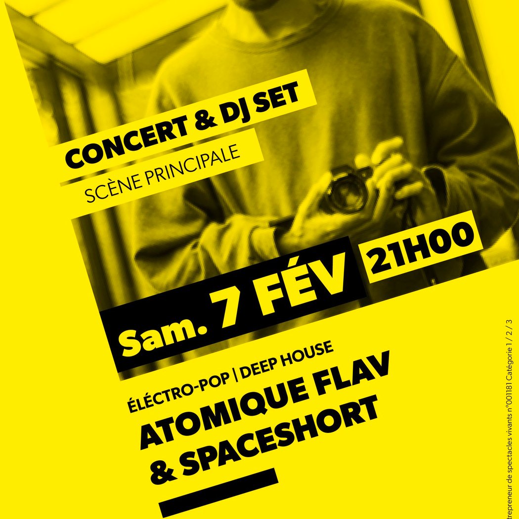 Atomique Flav + DJ Spaceshort 1