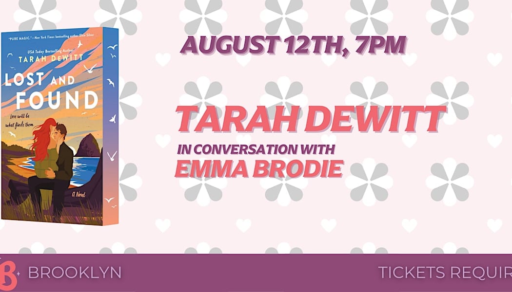 Tarah DeWitt Event for Lost and Found 1