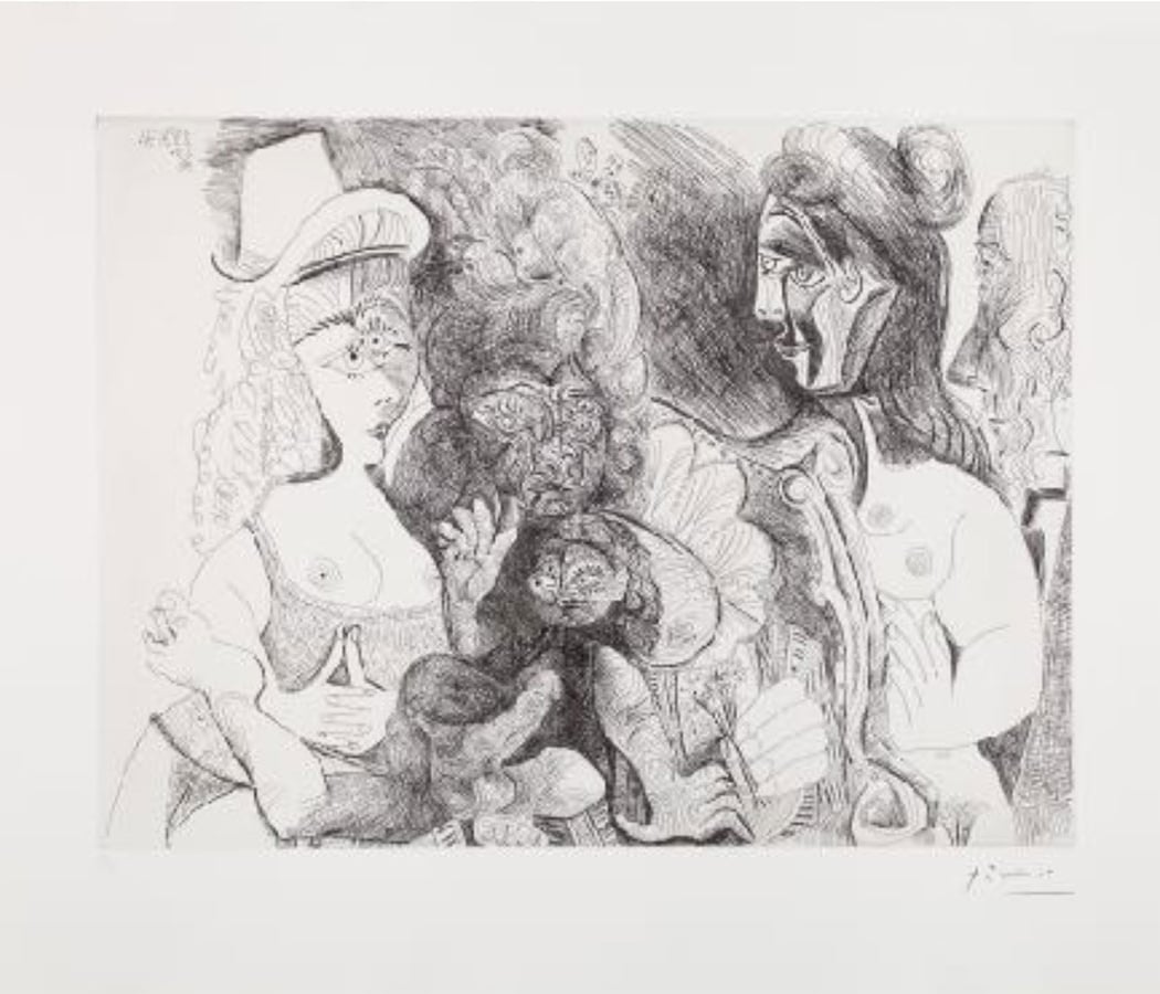 Pablo Picasso – les 156 – Gravures de Pablo Picasso 1