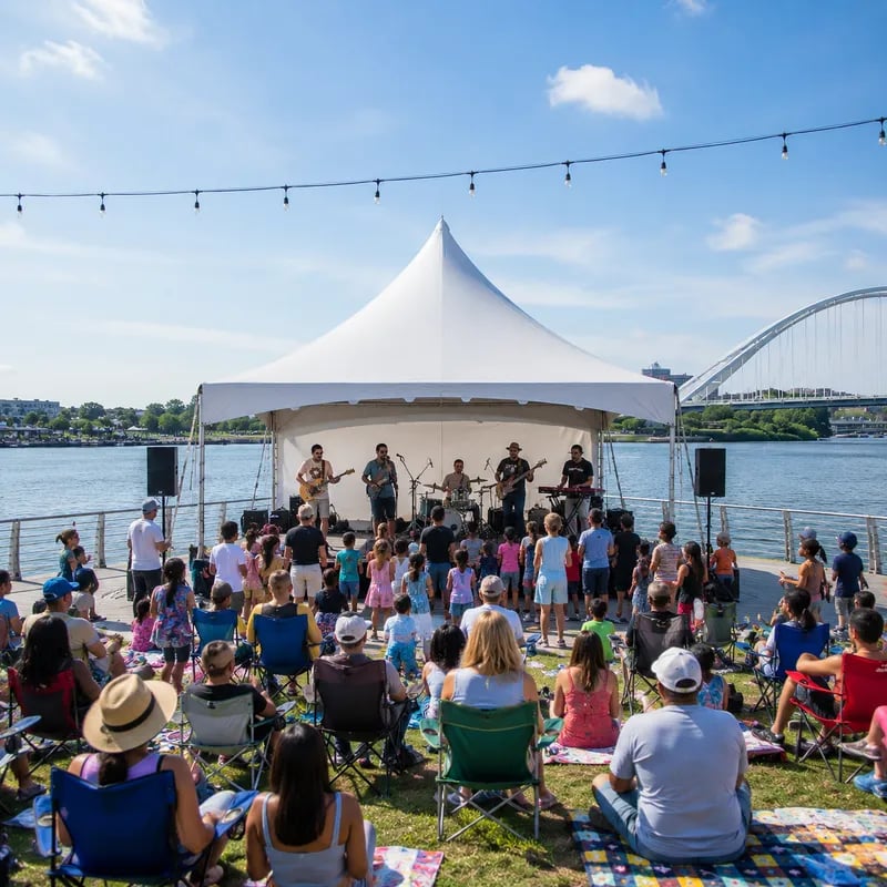 Friday Night Concerts at Yards Park 1