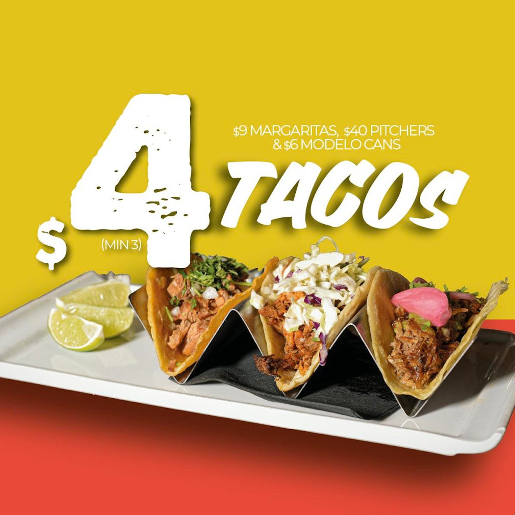 $4 Tacos Tuesday 1
