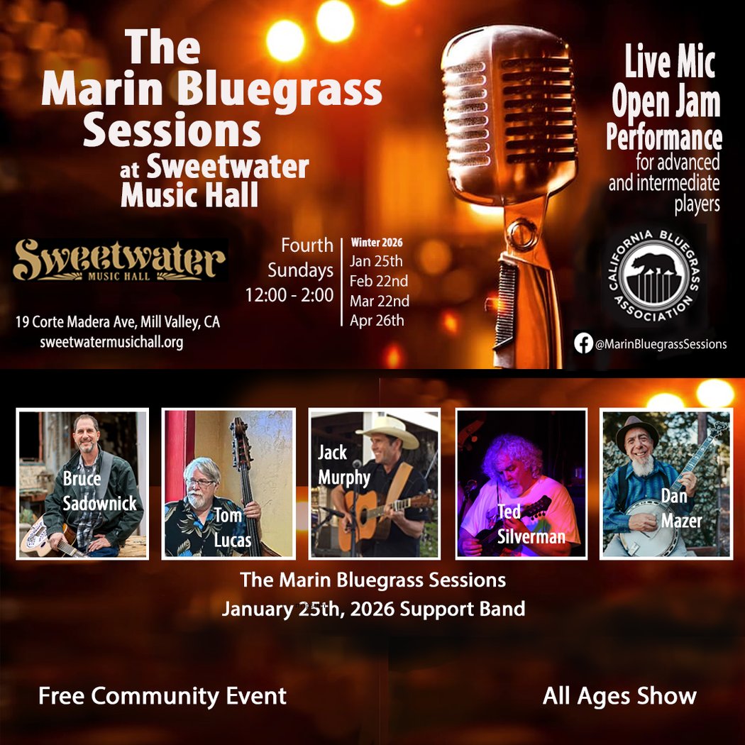 Marin Bluegrass Sessions January 1