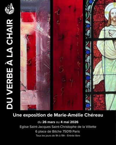 Exposition 'Du Verbe à la chair' par Marie-Amélie Chéreau 1