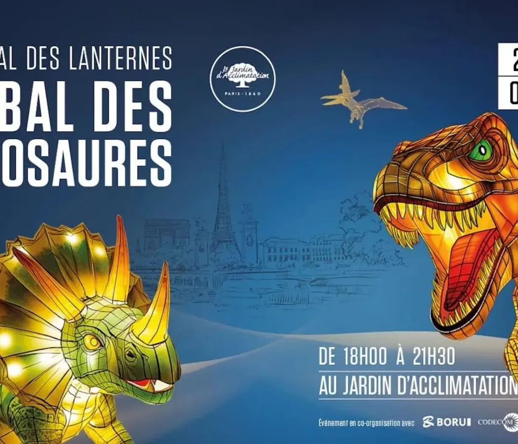 Festival des lanternes : le Bal des dinosaures 1