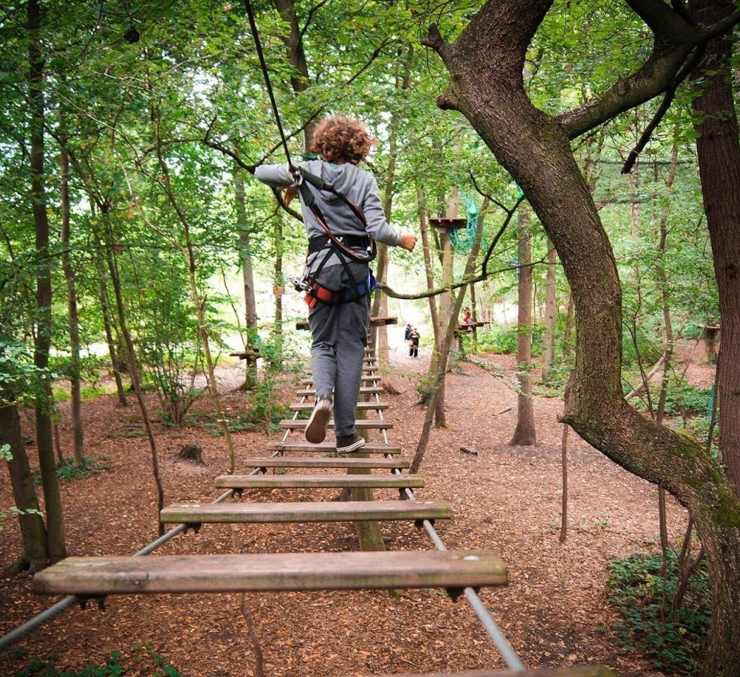 Accrobranche Etape en foret, Normandie Calvados, Parcours Aventure 3