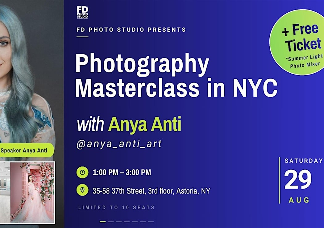 Photography Masterclass with Anya Anti