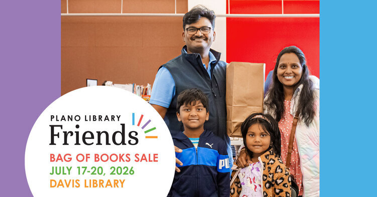 Plano Library Friends Bag of Books Sale 3