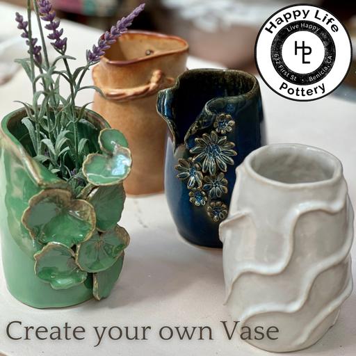 Thursday Night Social Pottery Project (Adults): Vases! 1