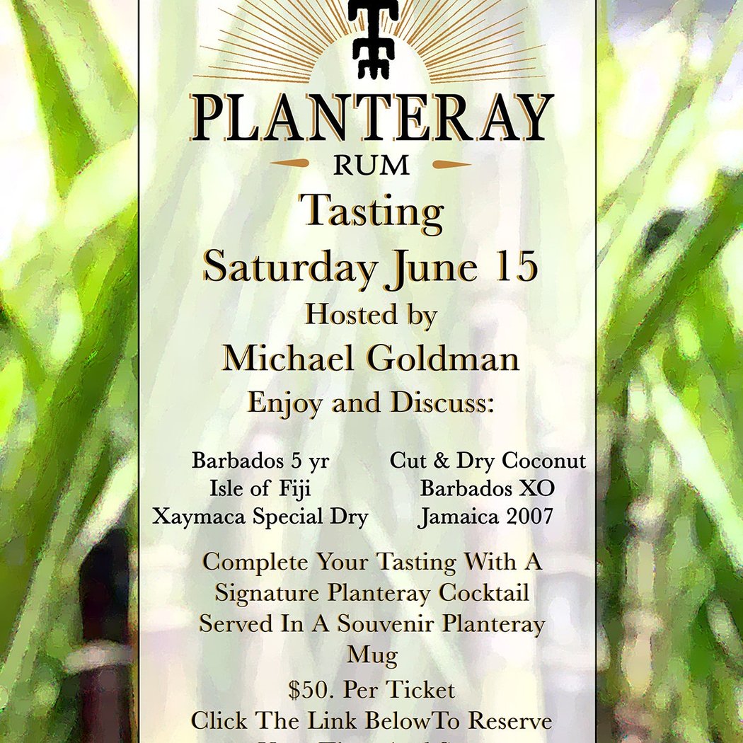 Planteray Rum Tasting 1