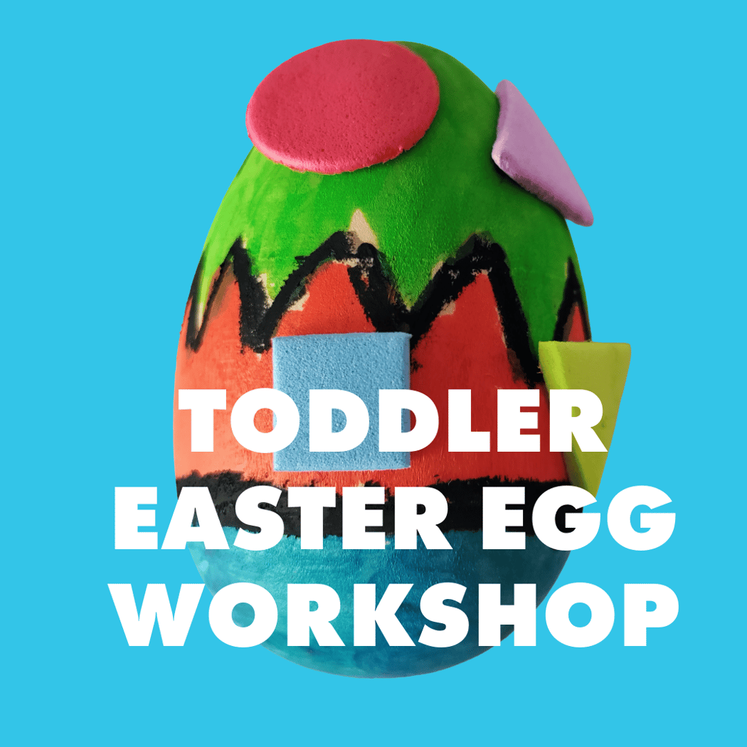 Toddler Easter Egg Art Workshop 1