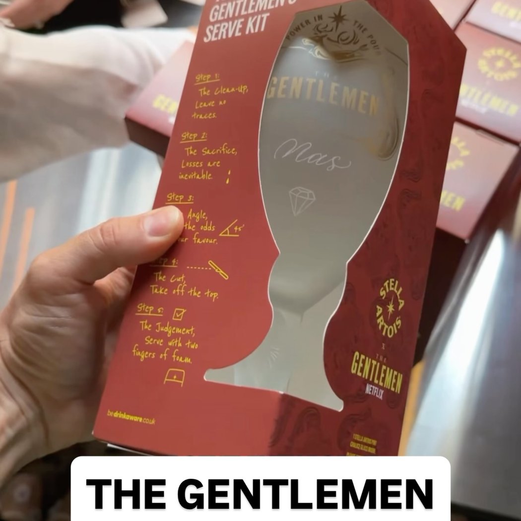 The Gentlemen pop up 1