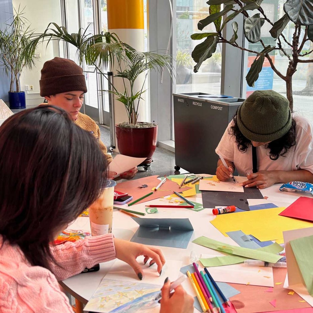 Free Art Workshop: Nature Stencil Art 2