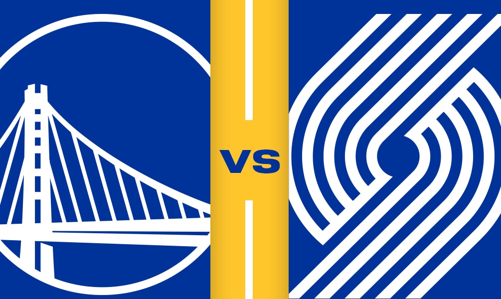 Warriors vs. Trail Blazers 1