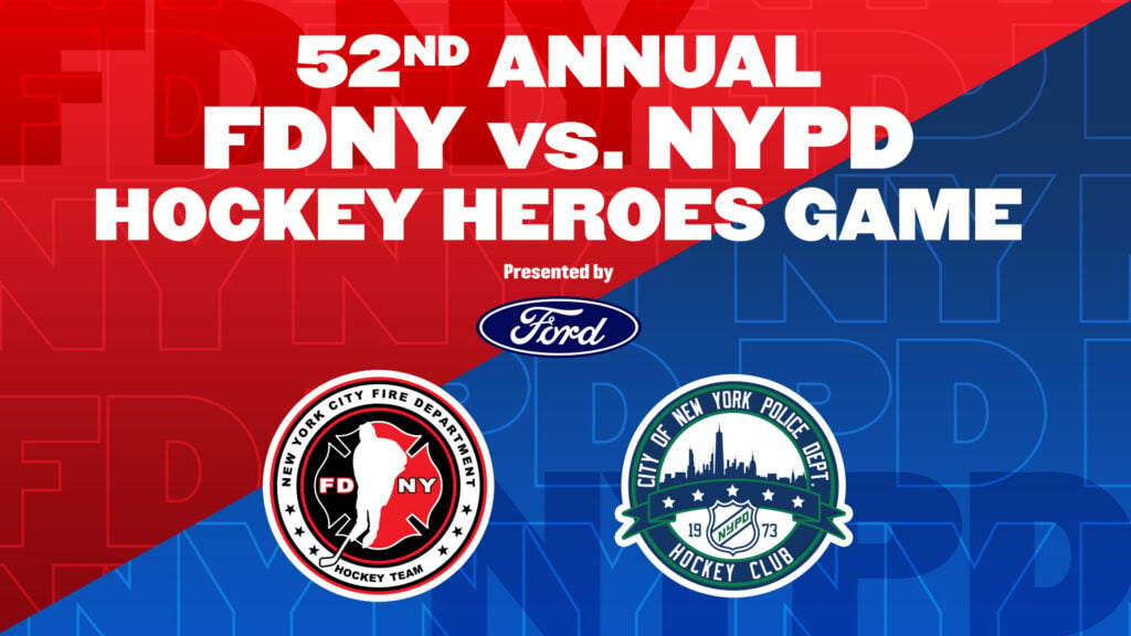 52nd Annual FDNY vs. NYPD Heroes Hockey Game presented by Ford 1