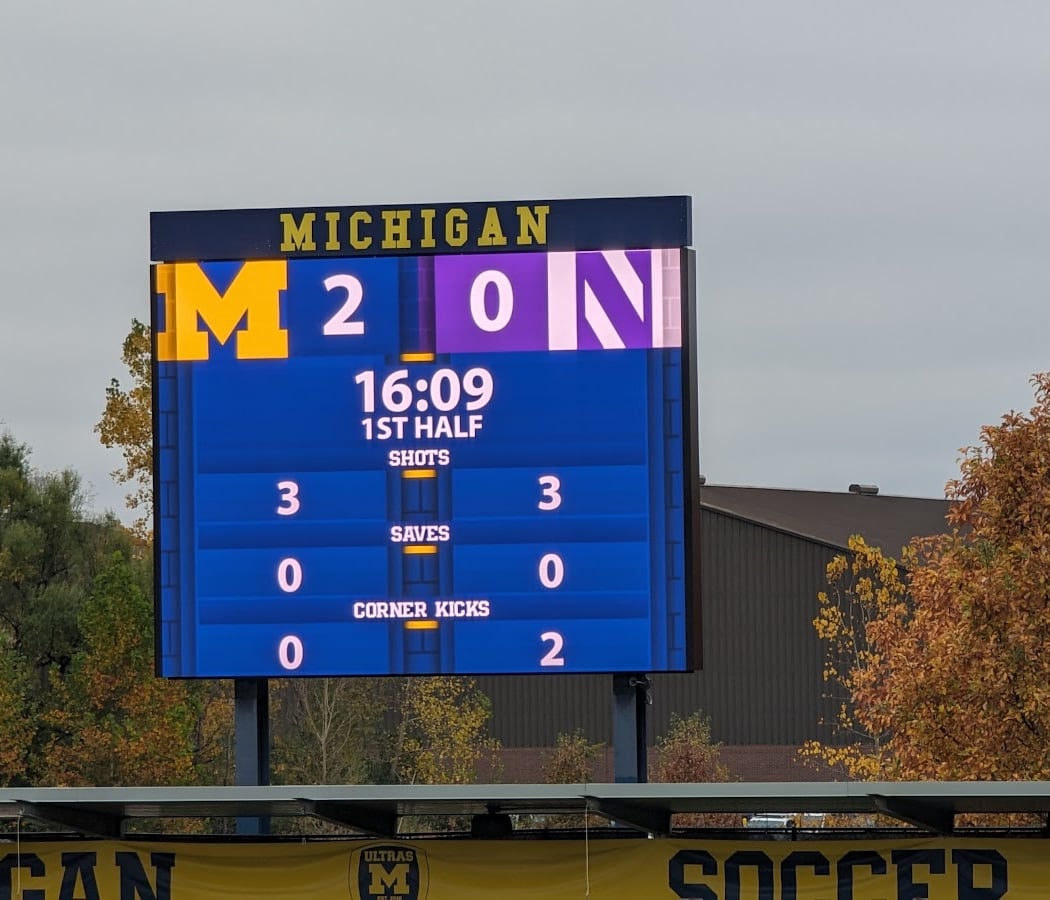 University of Michigan Soccer Stadium 3