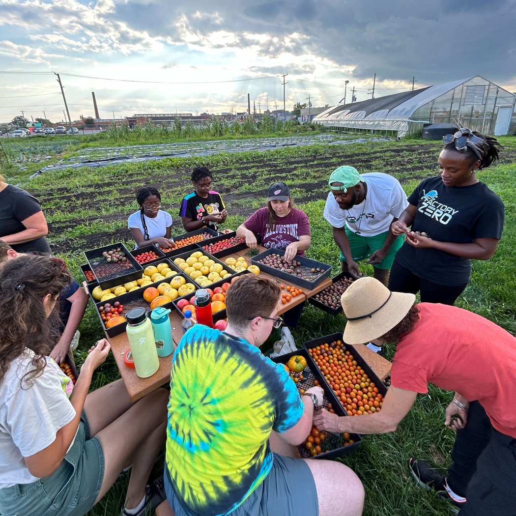 Weekly Volunteer Hours at KGD Farm