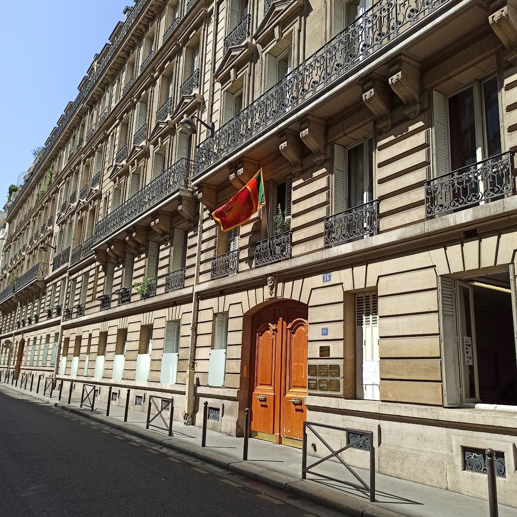 Embassy of Sri Lanka in France. 1