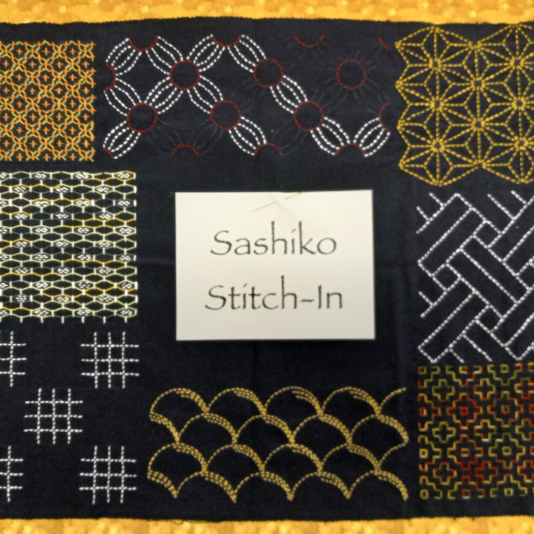 Sashiko Stitch-In 1