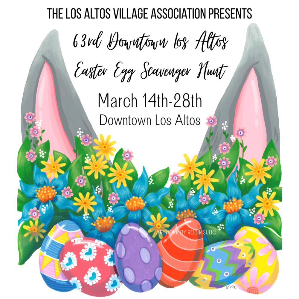 Downtown Los Altos Easter Egg Scavenger Hunt 1