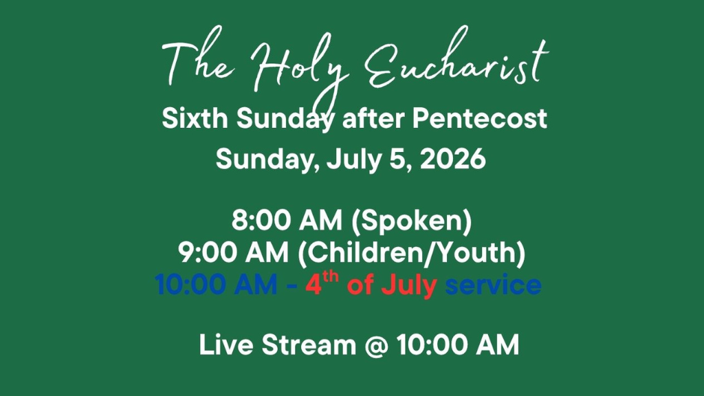 8 & 10am Eucharist 1