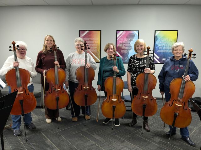 Adult Cello Choir Final Concert 1