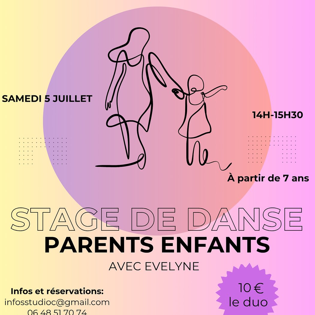 Stage de danse parent-enfant 1