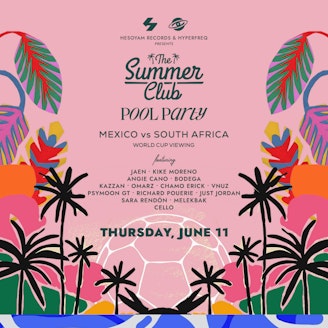 World Cup Viewing & Vibes Presented by The Summer Club