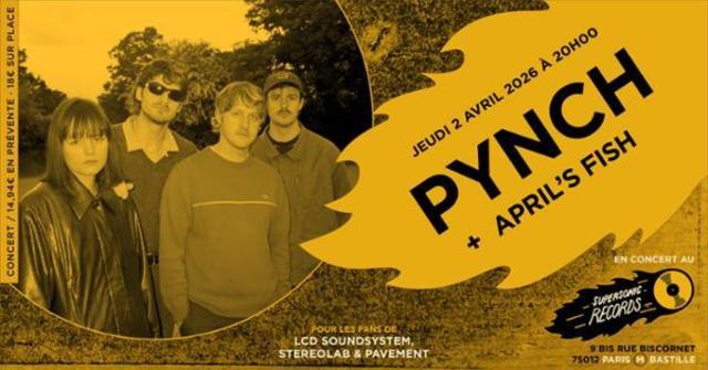 Pynch + April's Fish en concert 1
