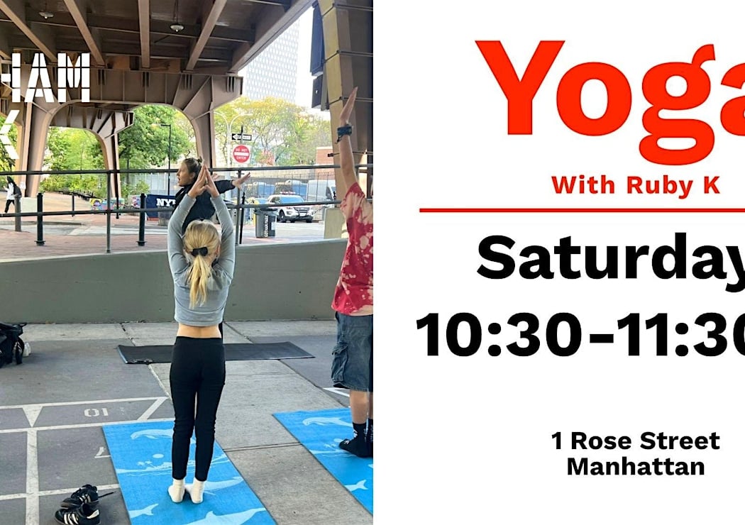Yoga with Ruby at Gotham Park 1