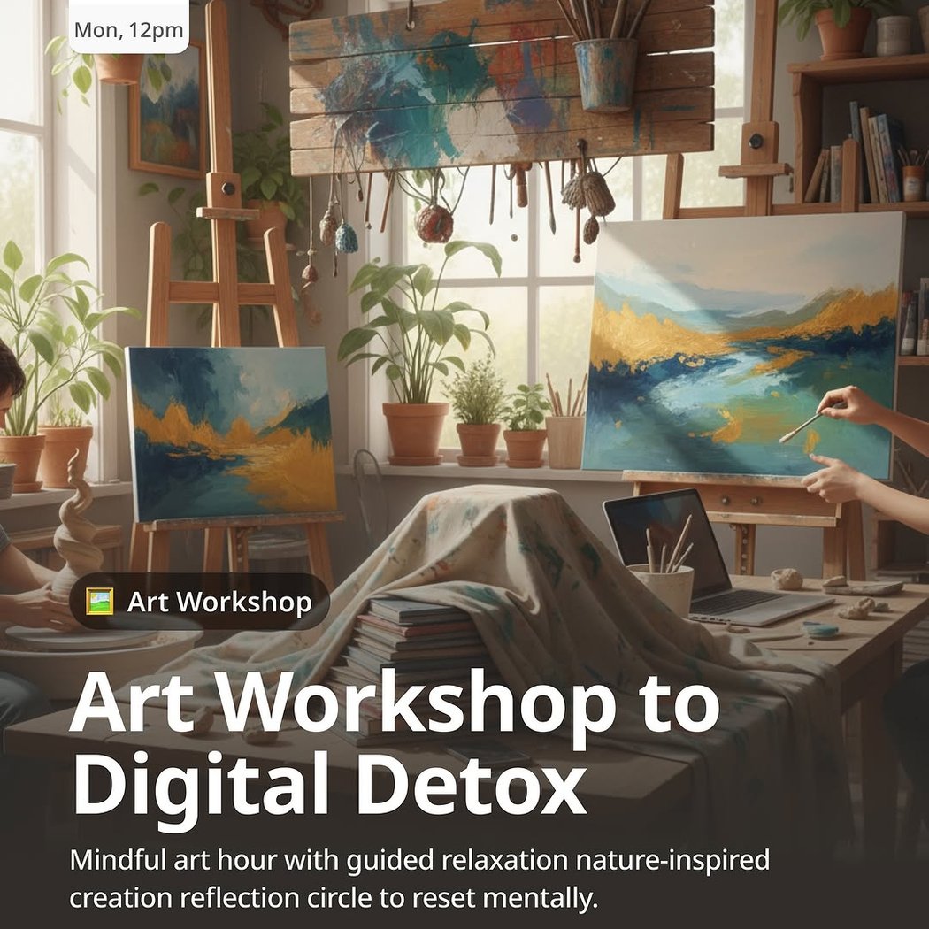Art Workshop to Digital Detox 1