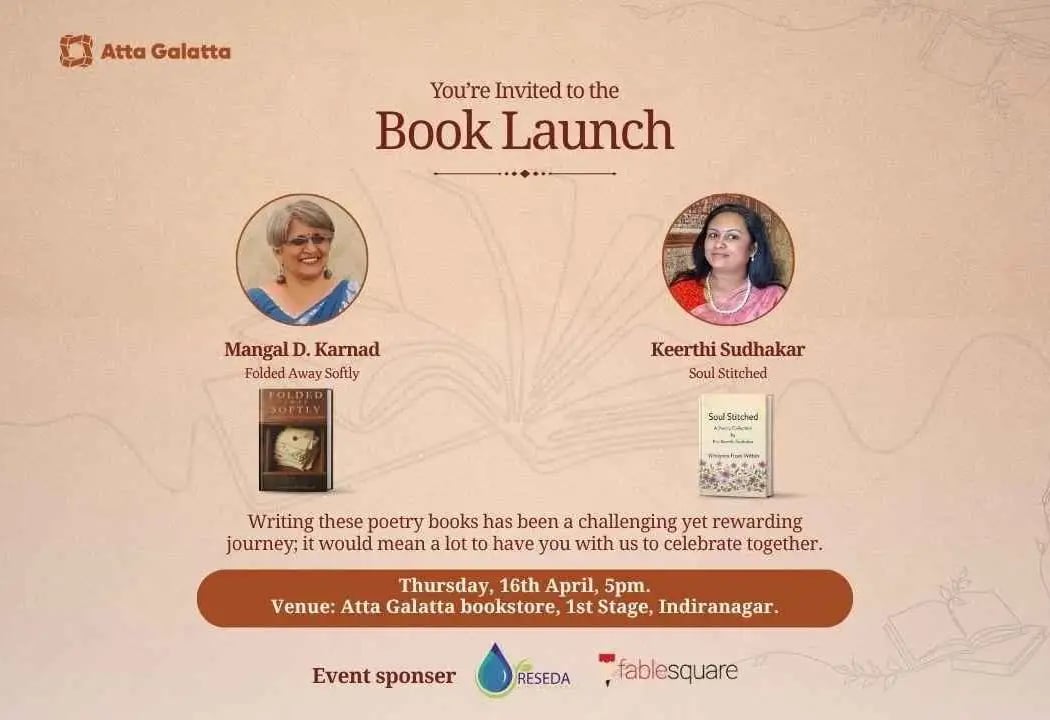 Folded Away Softly and Soul Stitched Book Launch 1
