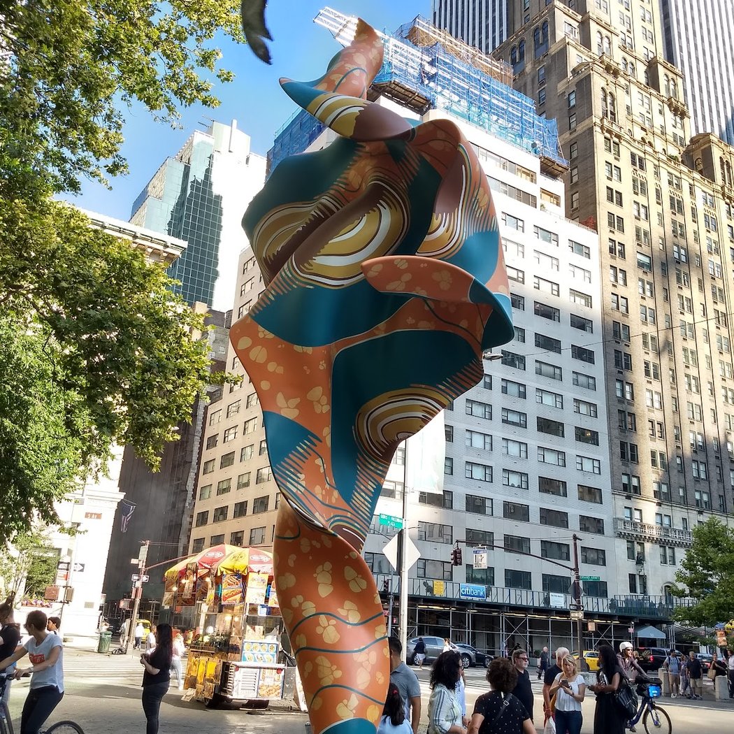 Yinka Shonibare MBE: Wind Sculpture (SG) I 1