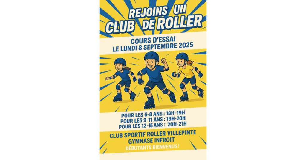Cours d'Essai Roller Enfant 1