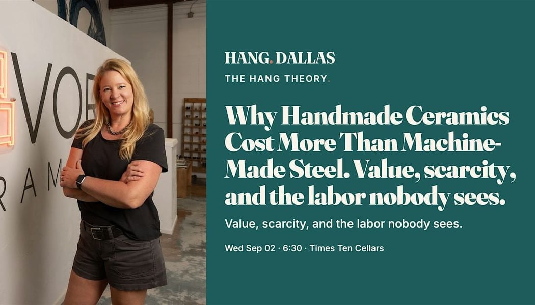 Why Handmade Ceramics Cost More Than Machine-Made Steel 1