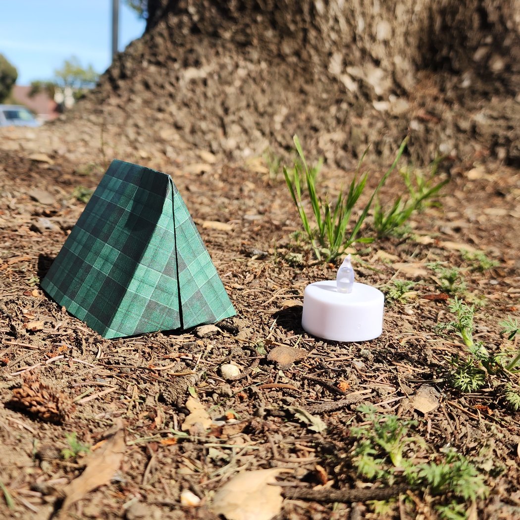 Monthly Craft: Paper Tents 2