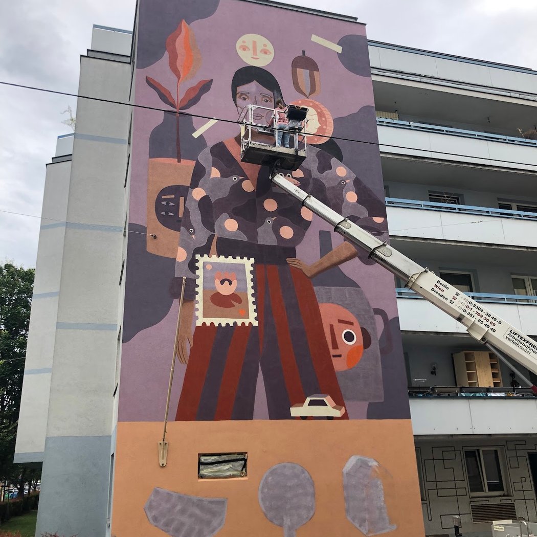 Mural by Frau Isa 3