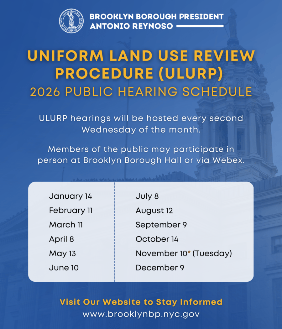 ULURP Public Hearing Meeting 1
