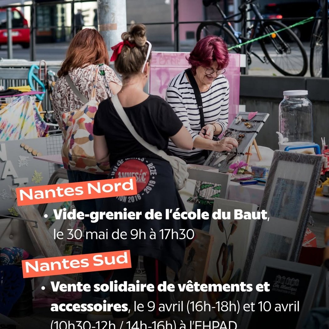 Vente solidaire de vêtements et accessoires 1