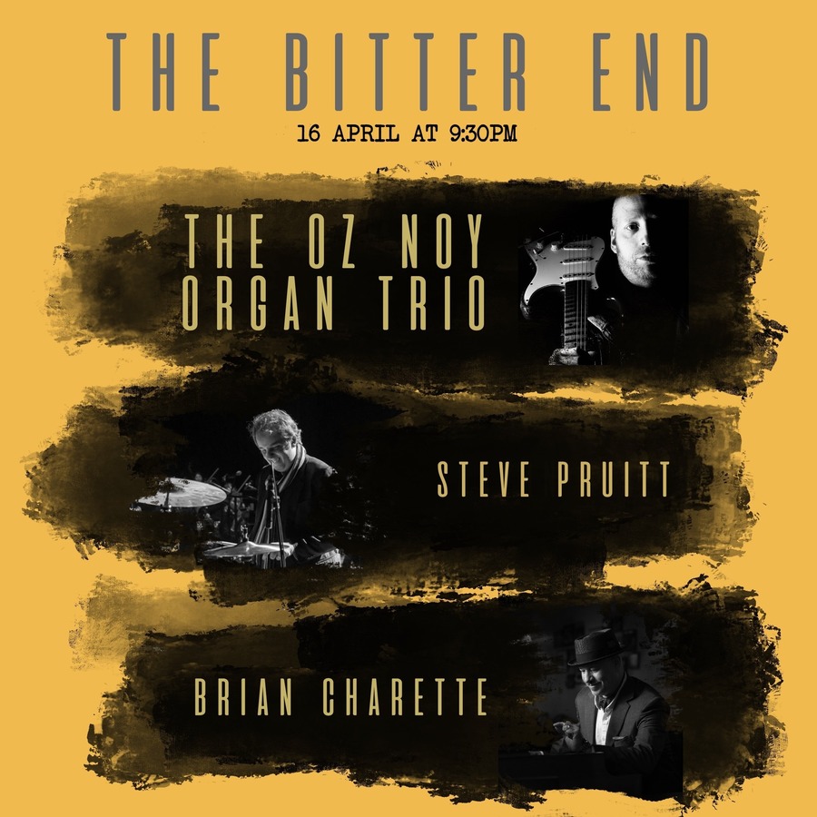 The Oz Noy Organ Trio W/ Steve Pruitt & Brian Charette 1