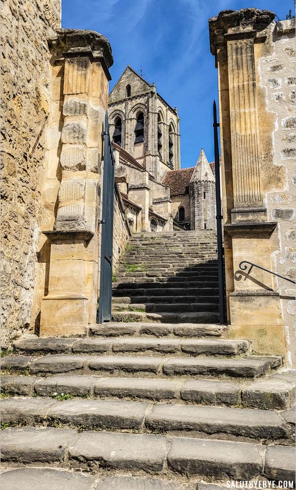Vue sur l´Église d’Auvers sur Oise 1