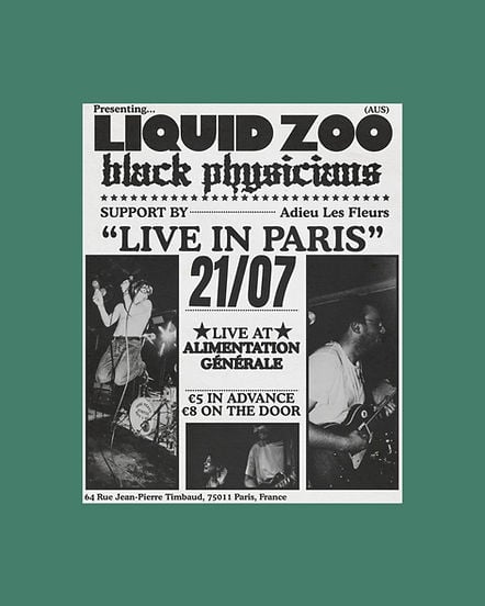 LIQUID ZOO, BLACK PHYSICIANS & guest 1