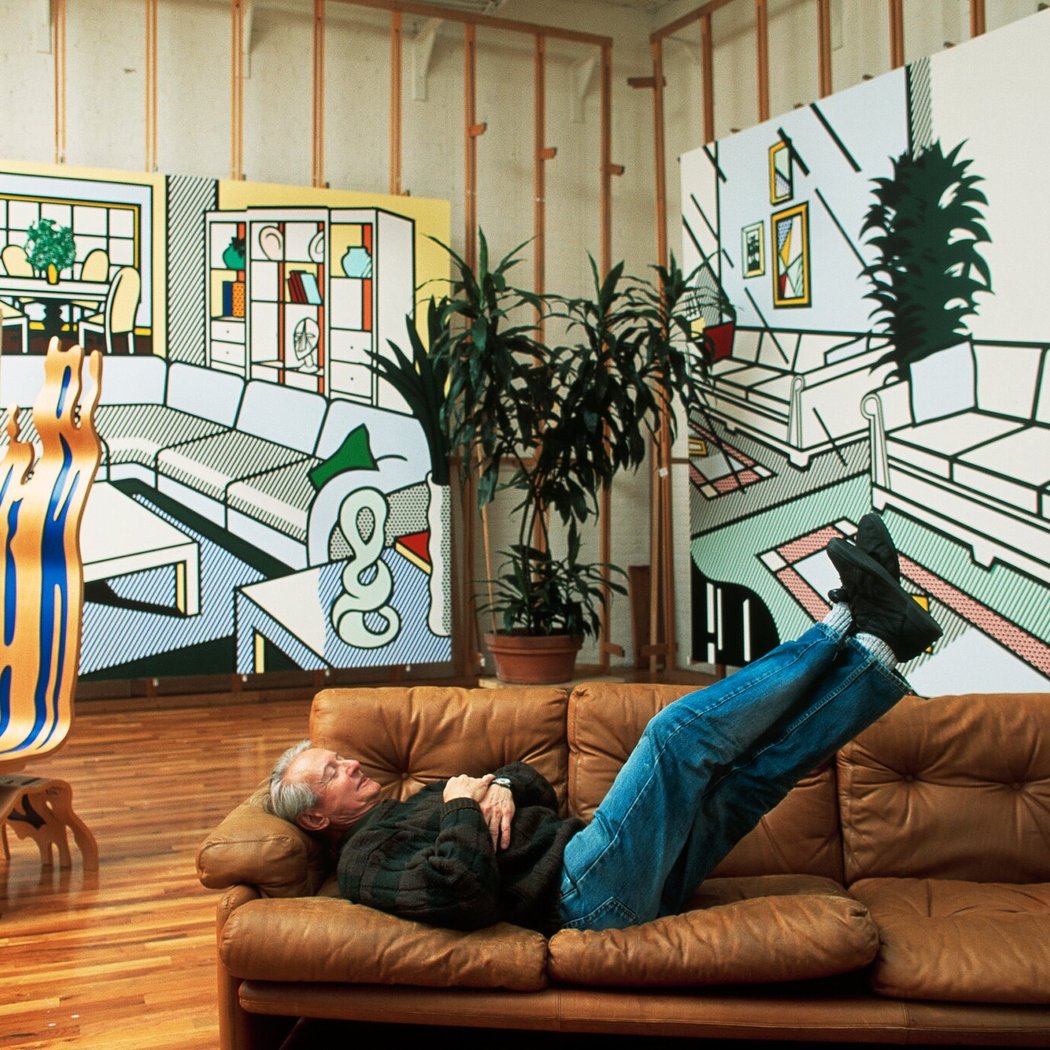 Roy Lichtenstein in the Studio 4