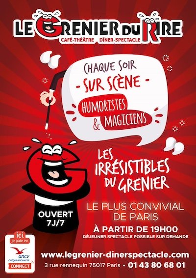 Le Grenier du rire dîner spectacle 1