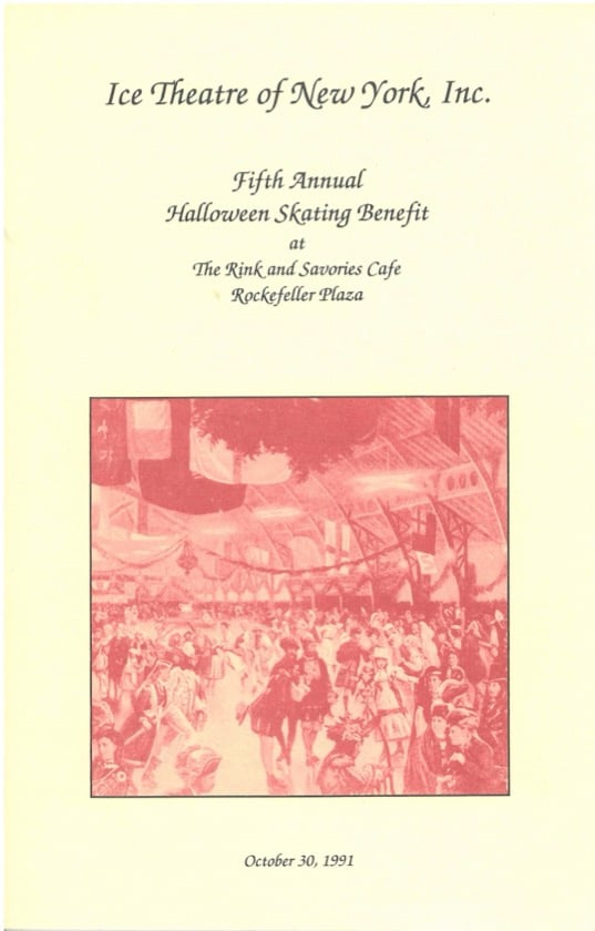 1991 HALLOWEEN SKATING BENEFIT 1