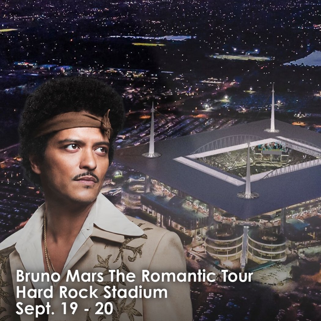 Bruno Mars: The Romantic Tour 1