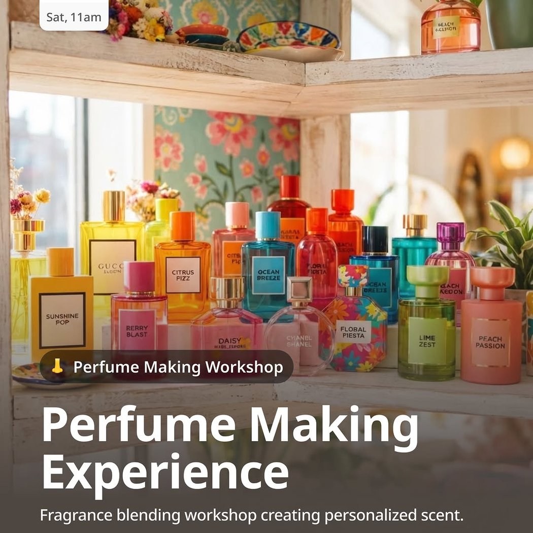 Perfume Making Experience 1