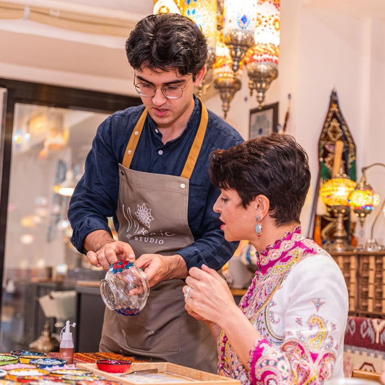 Mosaic Lamp Workshop 2
