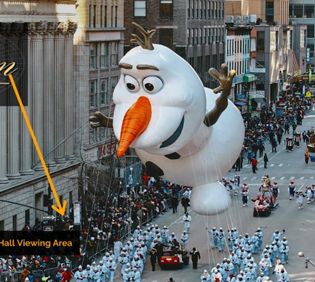 Thanksgiving Day Parade Viewing Brunch 2026