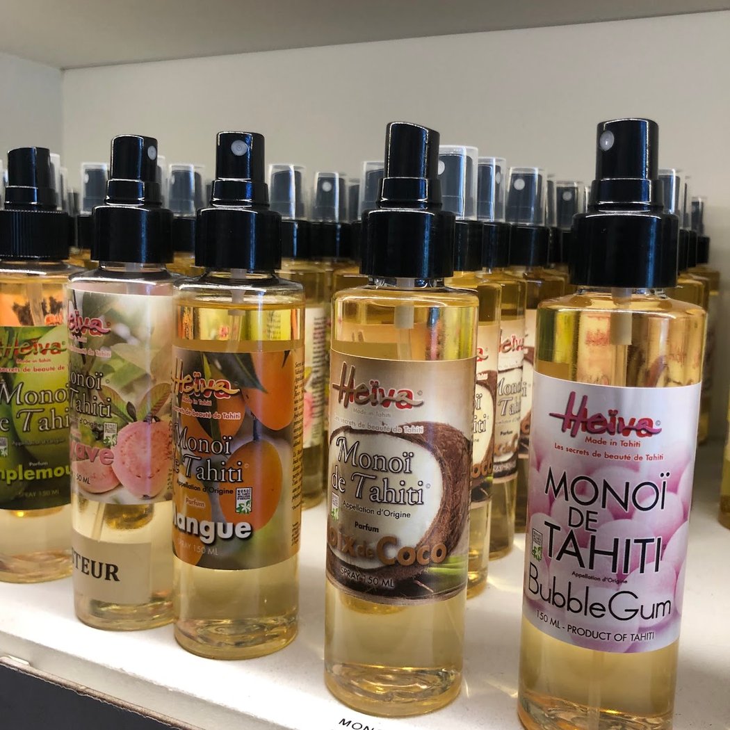 Heïva Cosmétiques & Le Comptoir des Plantes Polynésiennes - Monoï de Tahiti (Savonnerie de Tahiti) 1